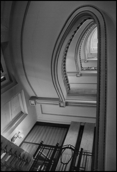 foto artistica de escalera